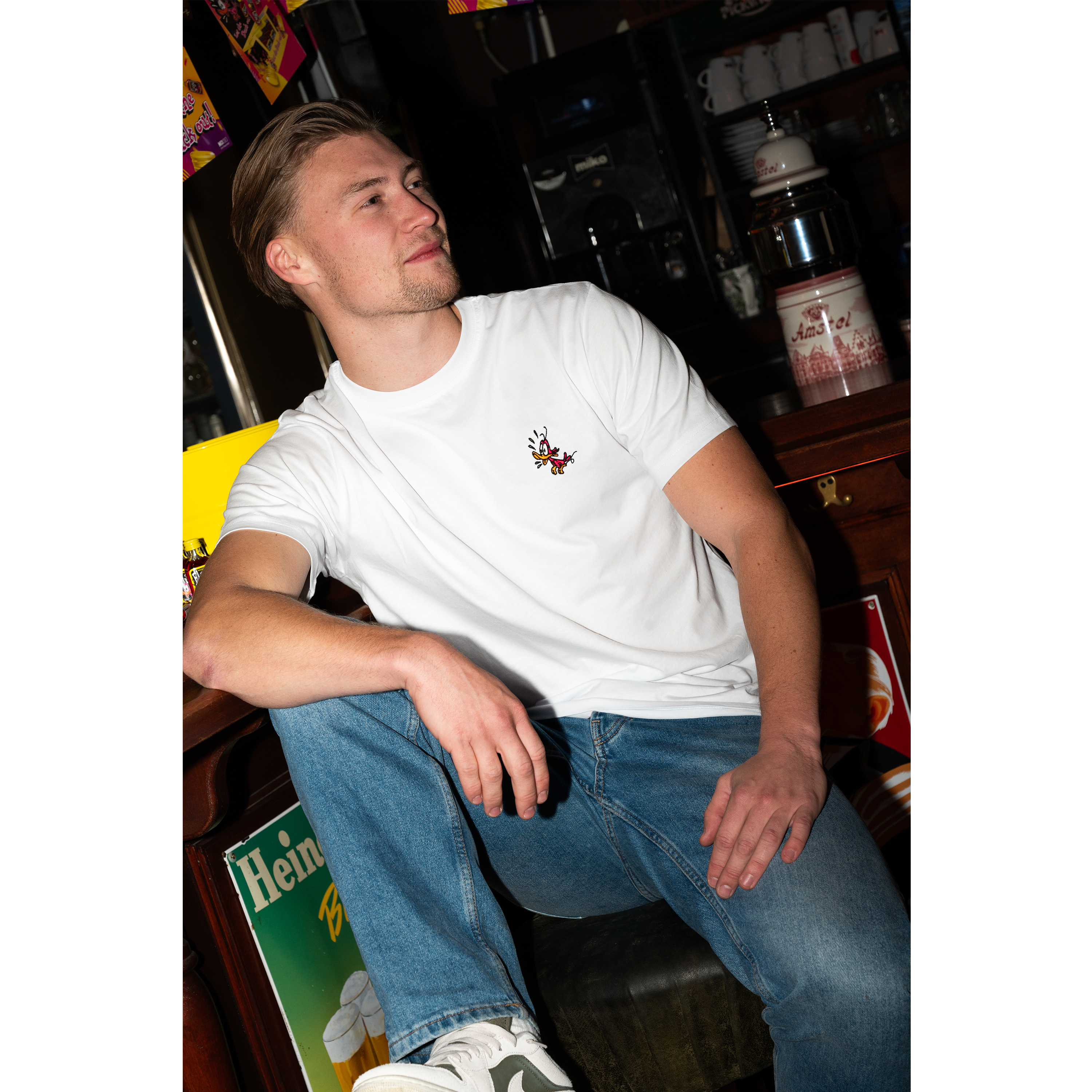 T-shirt White Flügel Duck